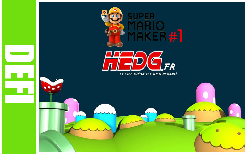 Super Mario Maker - Défi Hedg.fr